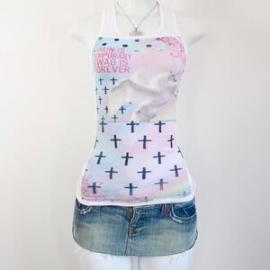 Y2K GRAPHIC TANK TOP swag is forever pegasus tank